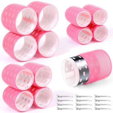 Tetutor rodillos termicos jumbo de 63mm para volumen y rizos duraderos.