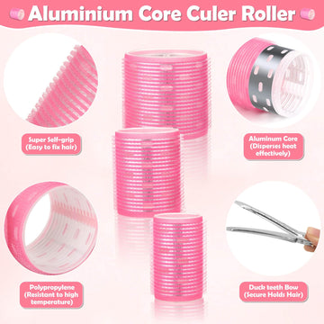 Tetutor rodillos termicos medianos 36mm para rizos definidos.