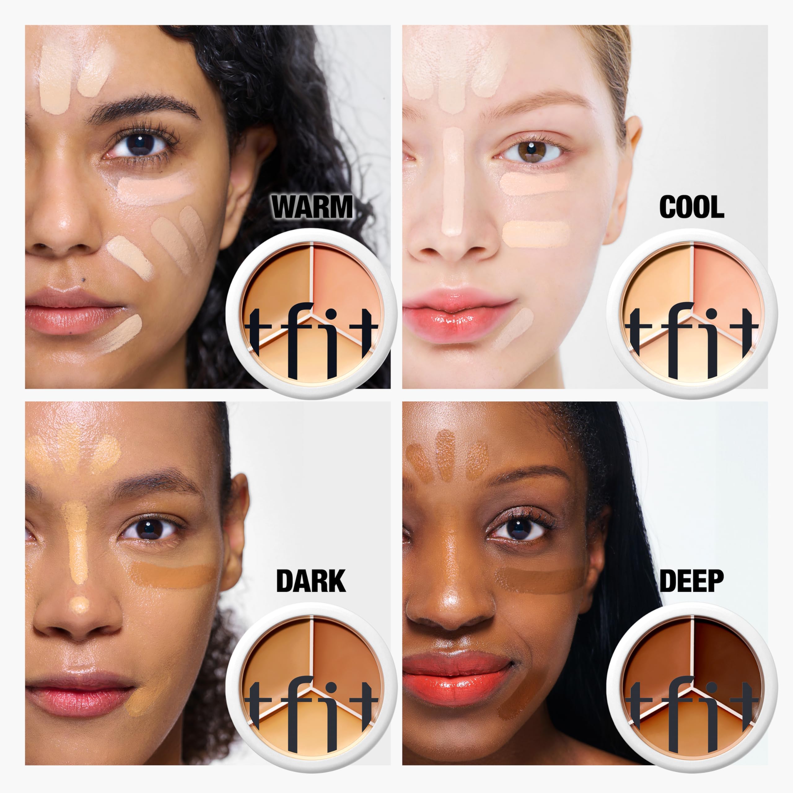 TFIT corrector crema hidratante, textura suave para tono uniforme