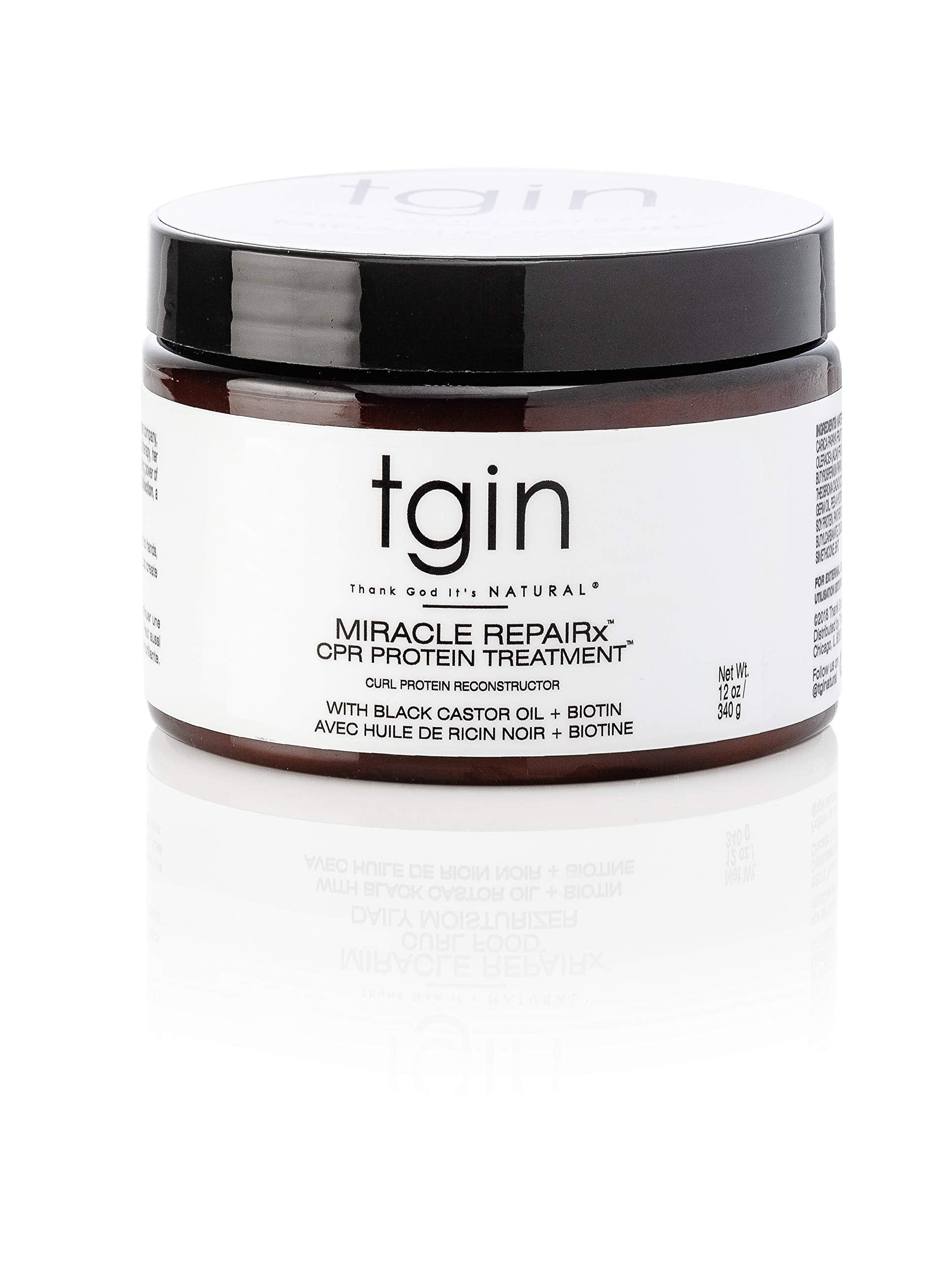 tgin Miracle RepaiRx: botella del producto que fortalece el cabello y favorece un cuero cabelludo saludable