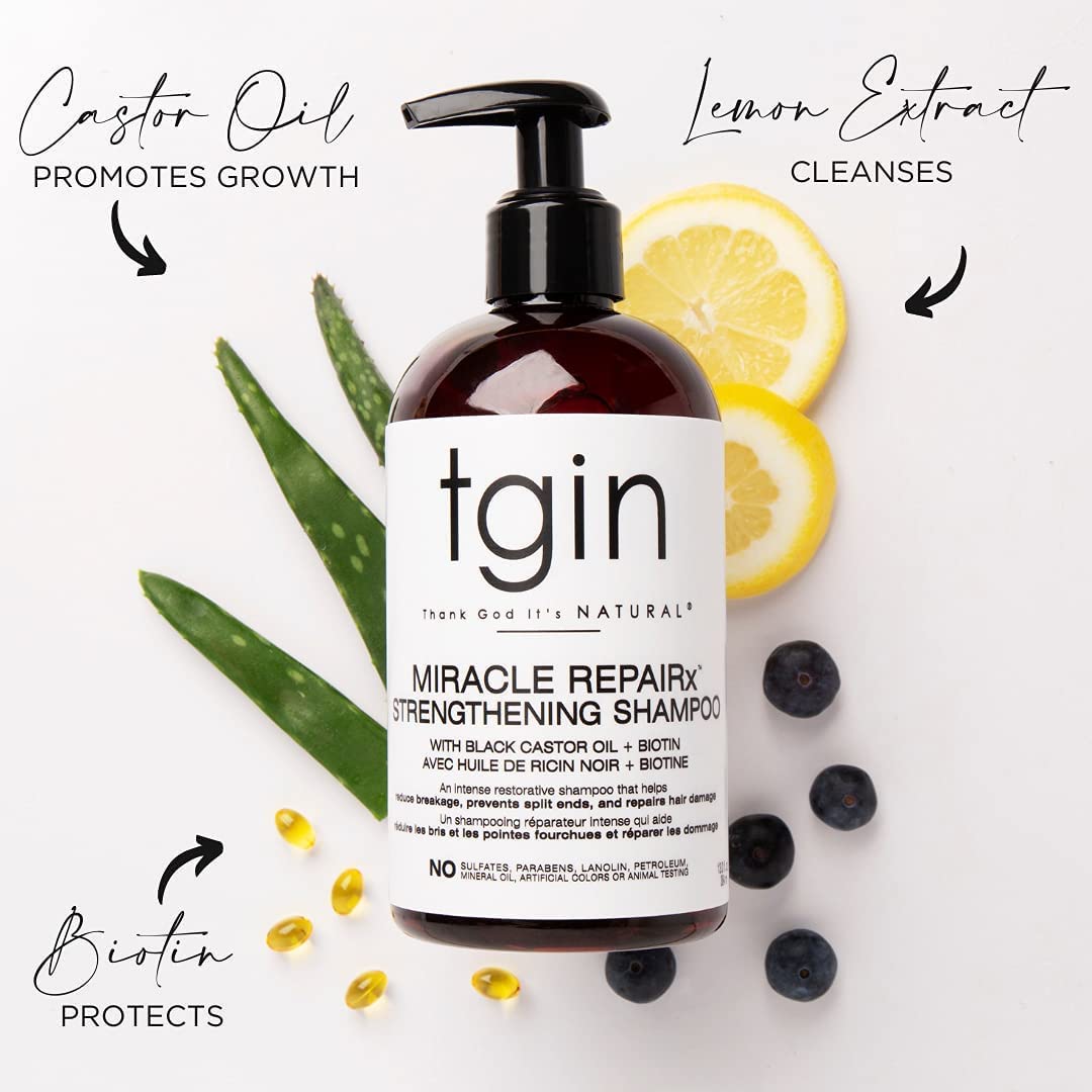 espuma de lavado tgin Miracle RepaiRx, limpieza suave sin sulfatos