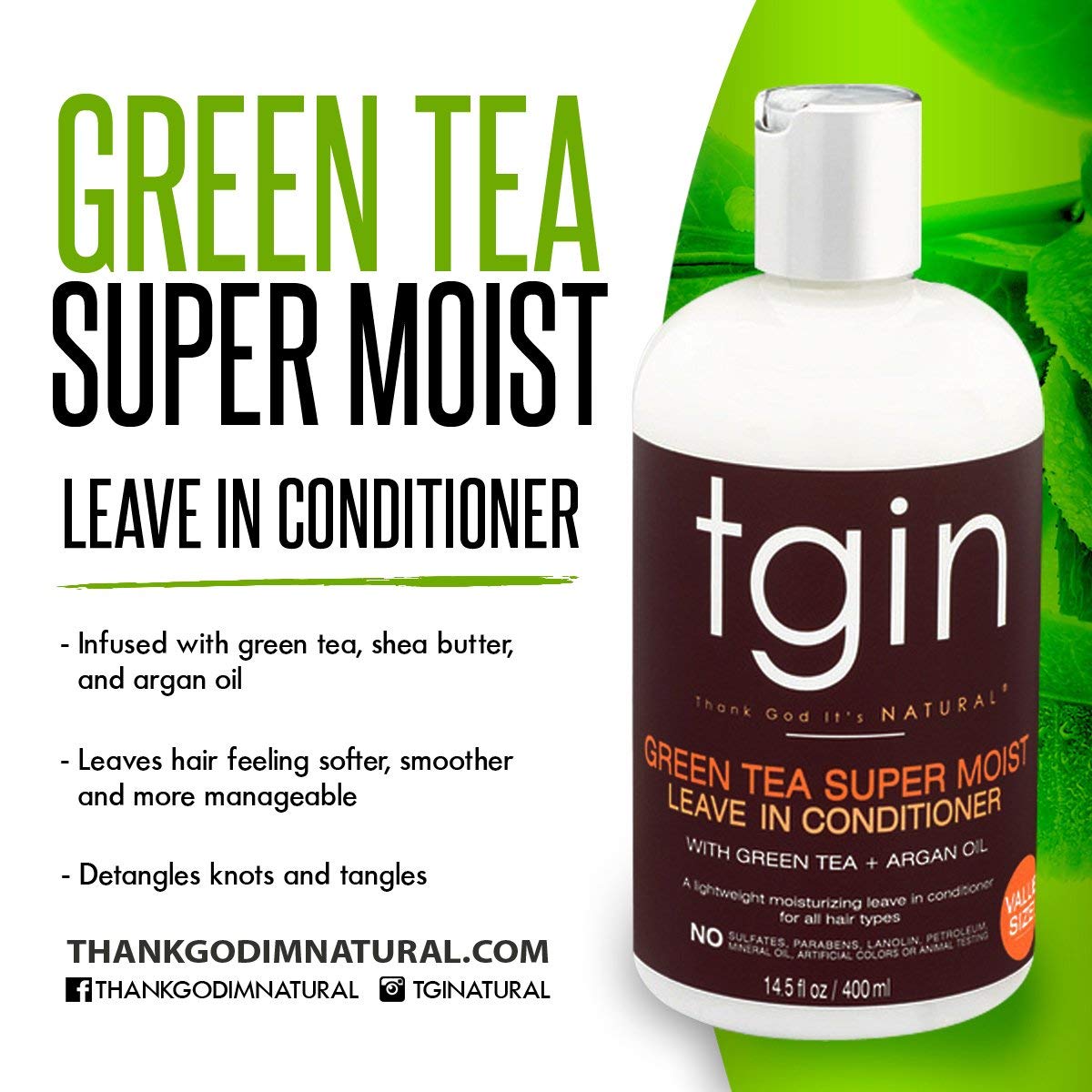 tgin ingredientes clave té verde argán y manteca de karité