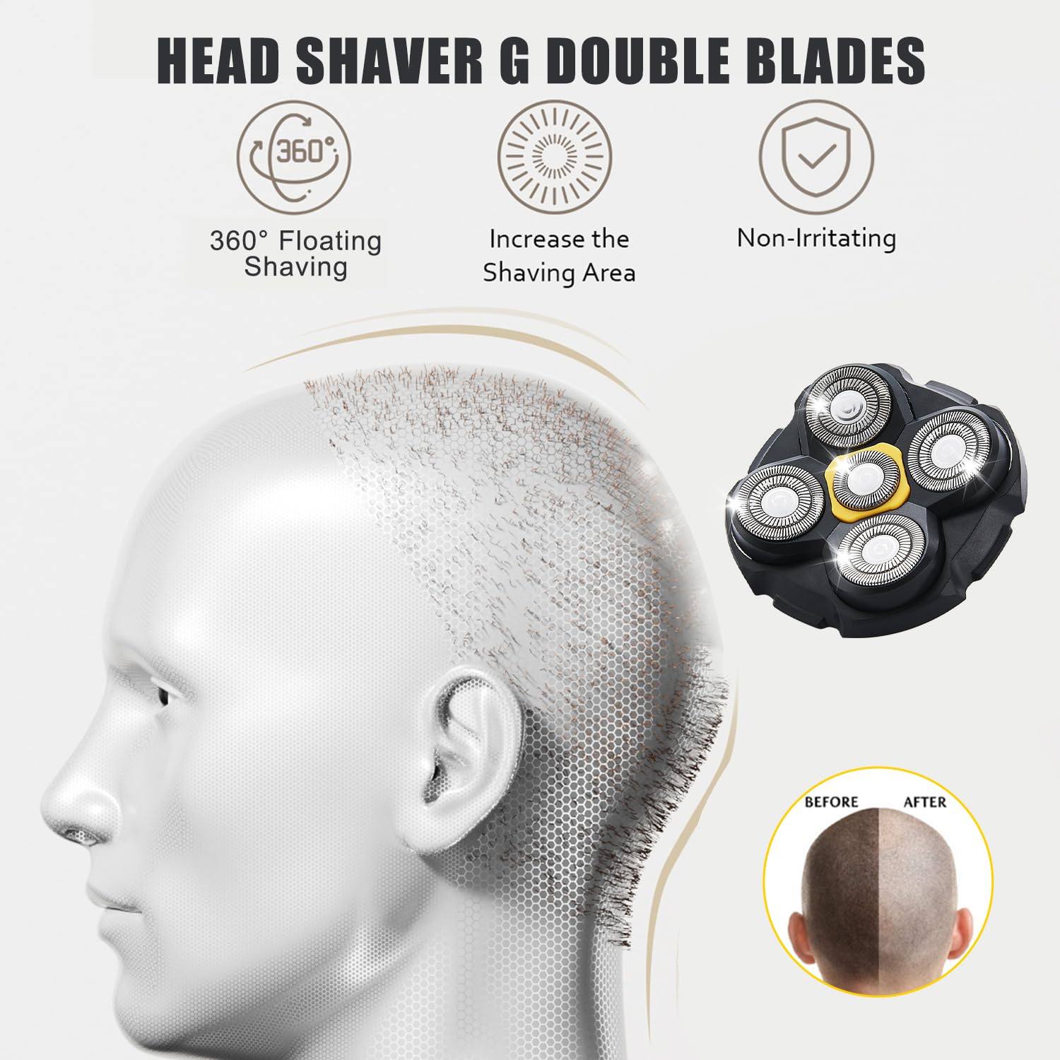 TGSBHIO: compatibilidad MicroTouch para afeitado suave