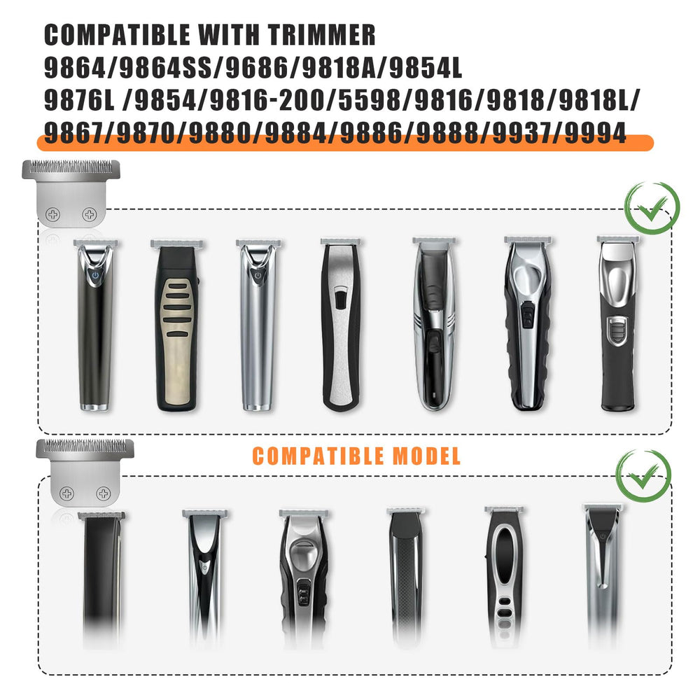 TGSBHIO T-Blade Despachable 40mm, recubrimiento cromado anticorrosión facilita limpieza