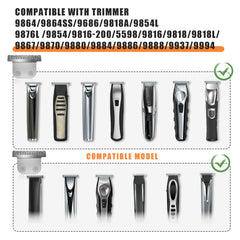 TGSBHIO T-Blade Despachable 40mm, recubrimiento cromado anticorrosión facilita limpieza