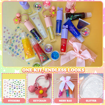 Aceites con sabor para personalizar brillos labiales Thaluna