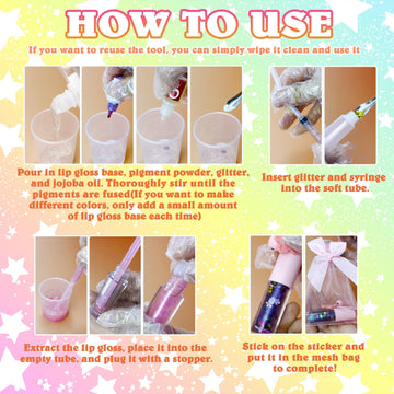 Manual de Thaluna para crear brillos labiales en casa