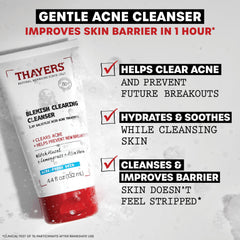 THAYERS aloe vera y hamamelis ofrecen hidratación suave