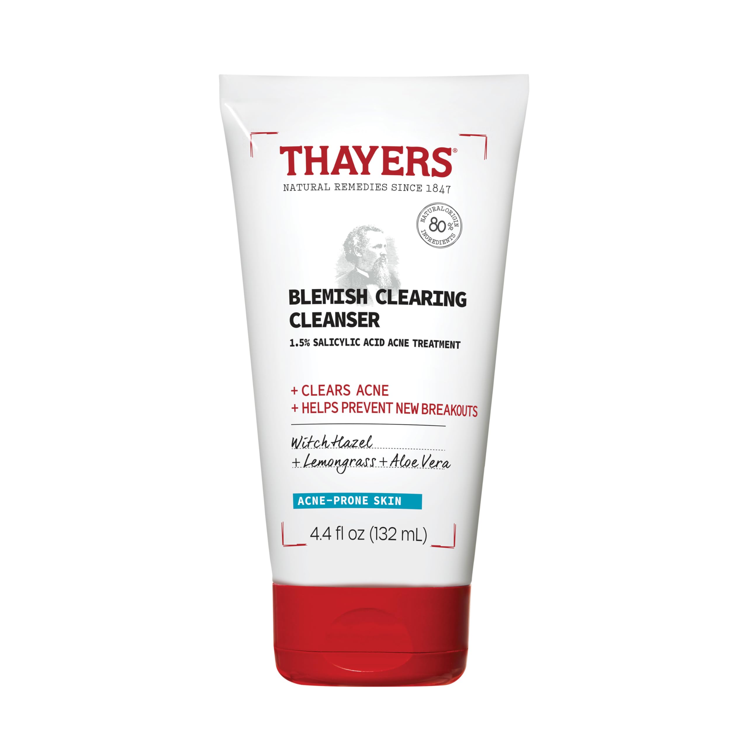 THAYERS limpiador para acné con salicílico 1,5% limpia impurezas con suavidad