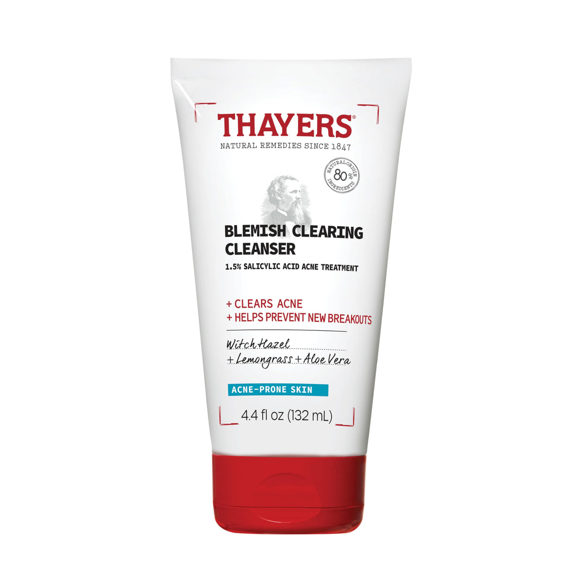 THAYERS limpiador para acné con salicílico 1,5% limpia impurezas con suavidad