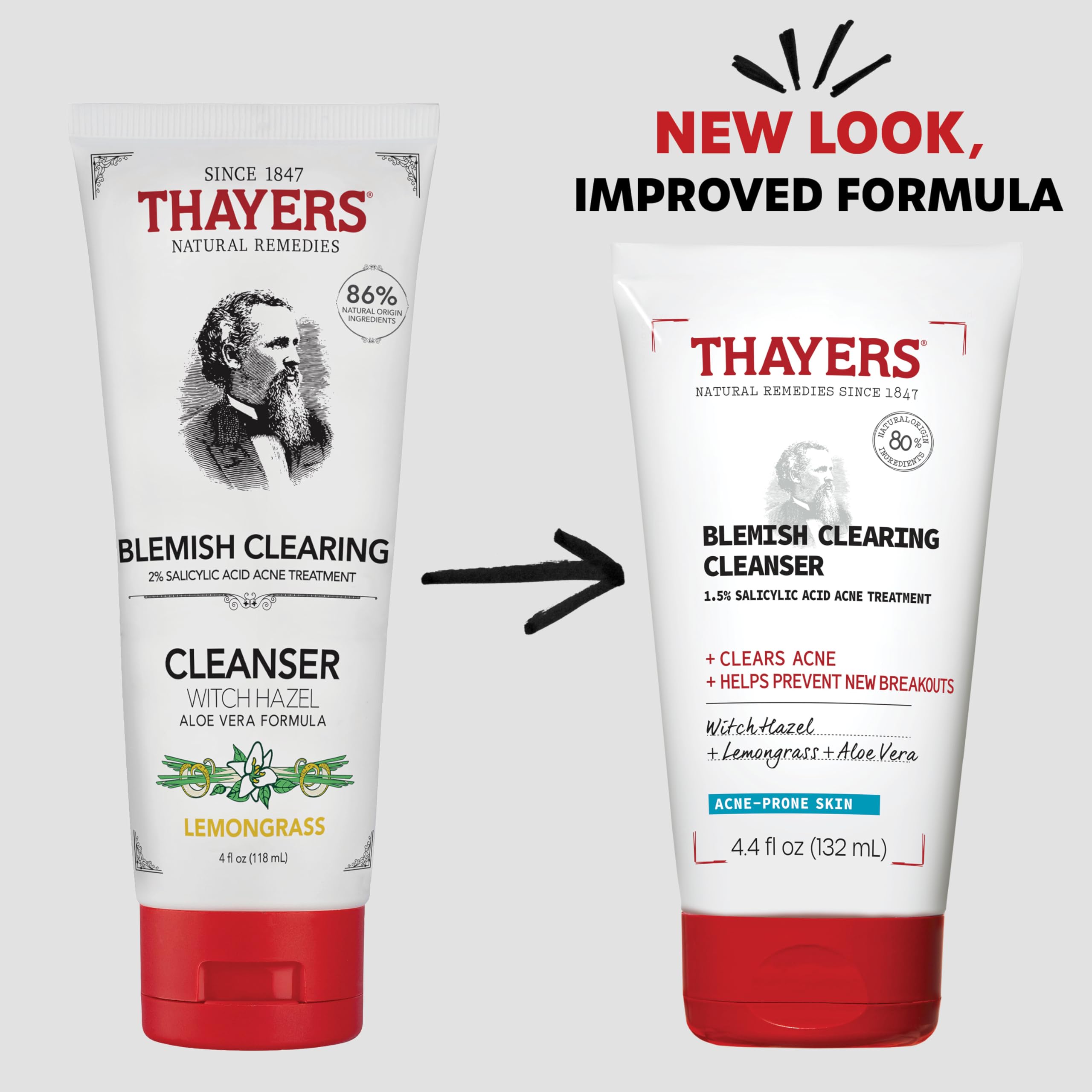 THAYERS textura gel-crema limpia poros sin resecar la piel