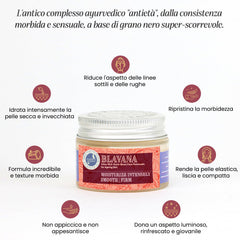 Blavana — ingrédients gramme noir pour tonifier et revitaliser la peau