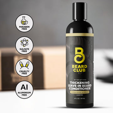 The Beard Club aroma a sandalo y jengibre para uso diario