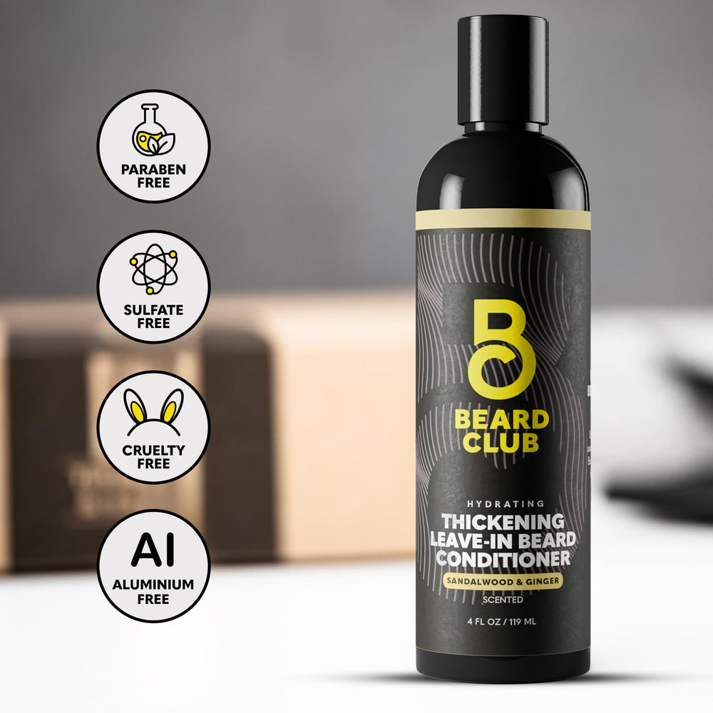 The Beard Club aroma a sandalo y jengibre para uso diario