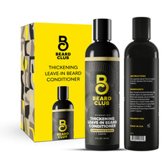 The Beard Club engrosamiento-barba con crema de sandalo y jengibre para aspecto más denso