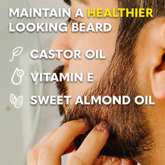 The Beard Club baume barbe santal : tenue naturelle et hydratation durable.