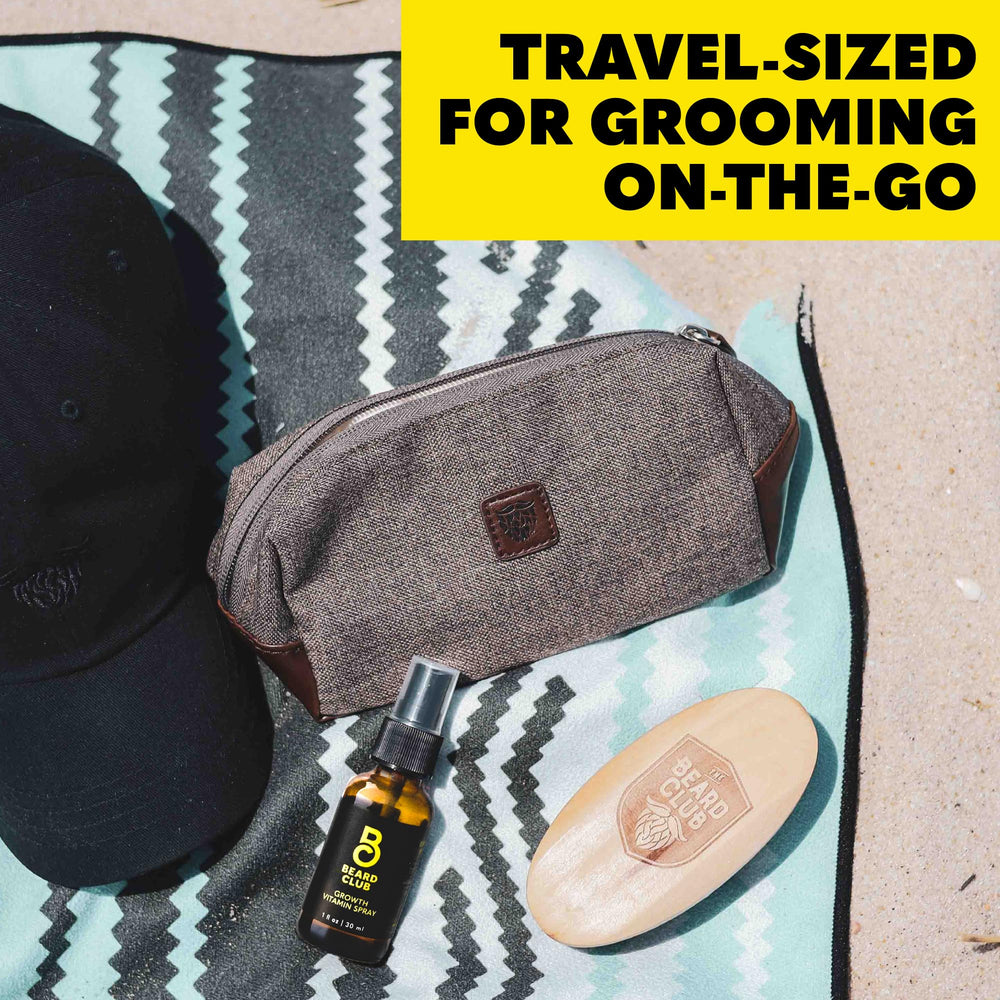 The Beard Club brocha para barba perfecta para viajar
