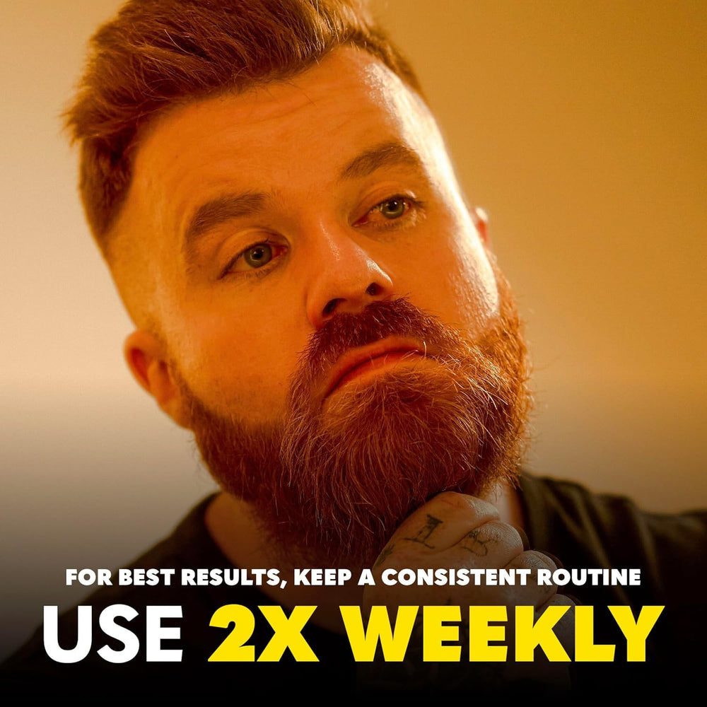 Rodillo para barba The Beard Club para mejorar la rutina de grooming.