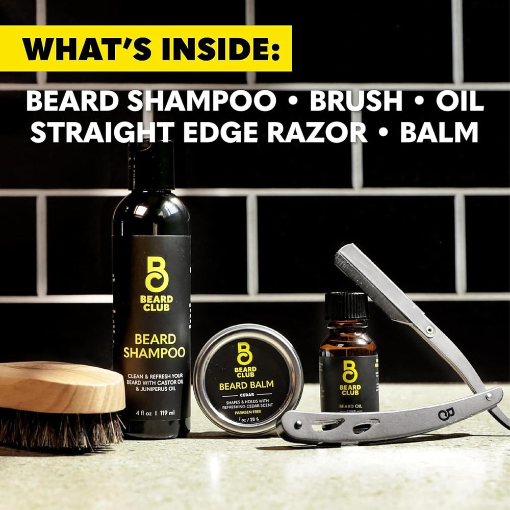 The Beard Club estuche elegante para viajar y cuidar la barba