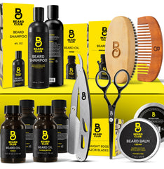 Coffret The Beard Club prêt à offrir pour l'entretien de la barbe