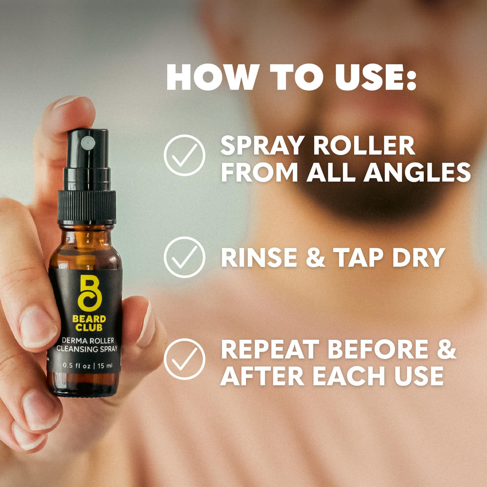 The Beard Club Premium Derma Roller, regalo ideal para entusiastas del cuidado personal.
