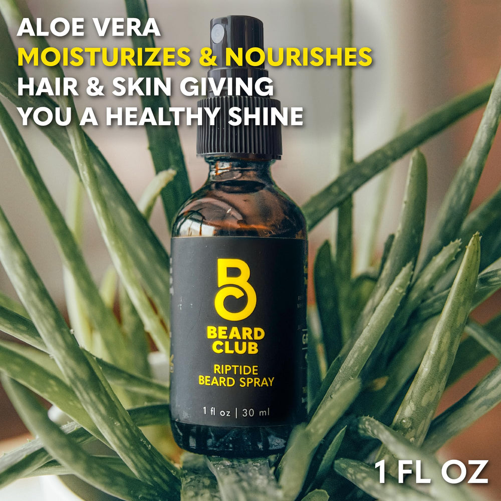 The Beard Club Riptide spray-barba-aroma-natural: experiencia suave