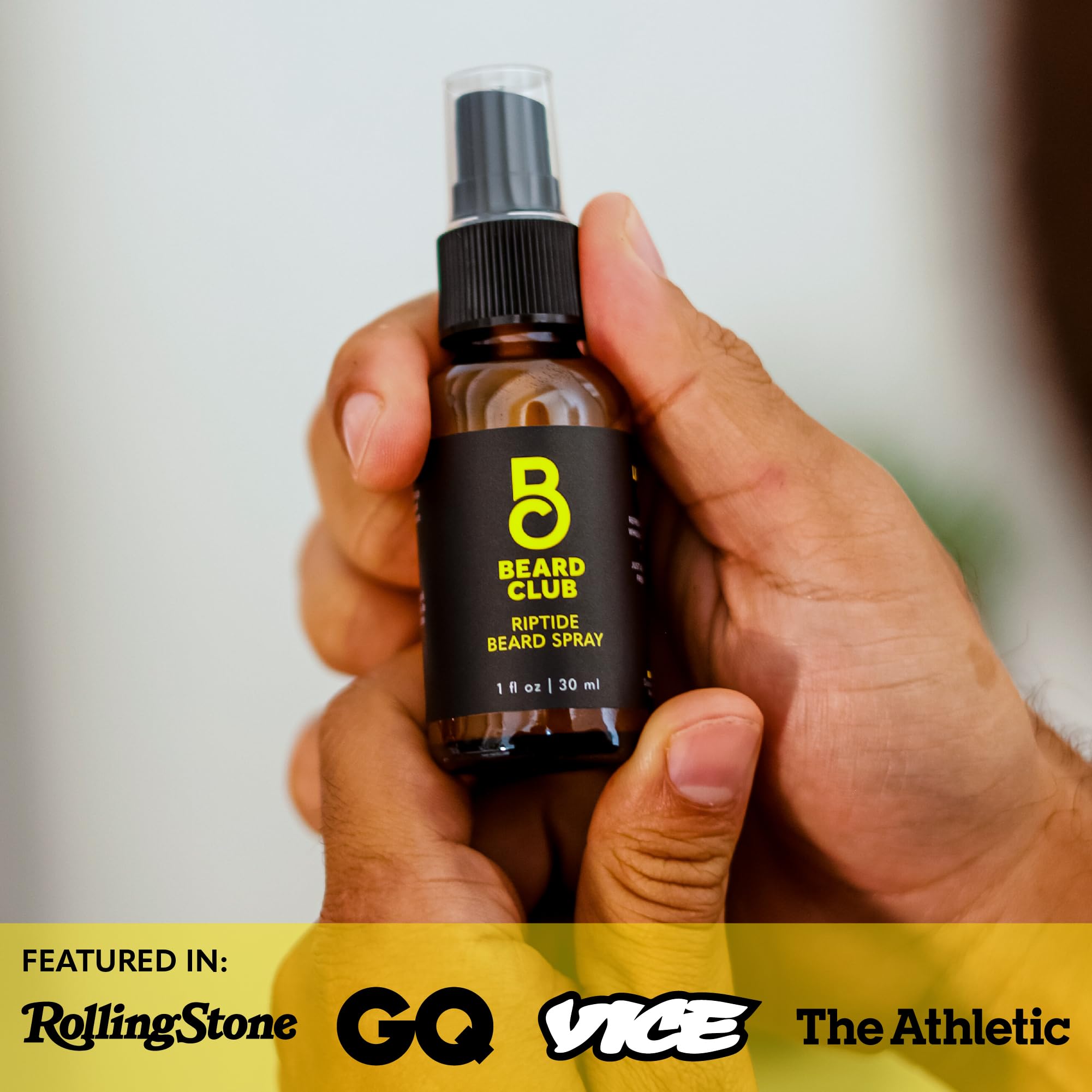 The Beard Club Riptide spray-barrita-sin-parabenos: cuidado más limpio
