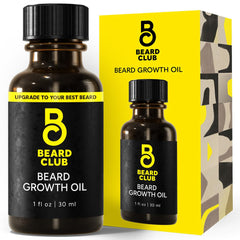 The Beard Club serum crecimiento barba - botella para estimular crecimiento natural