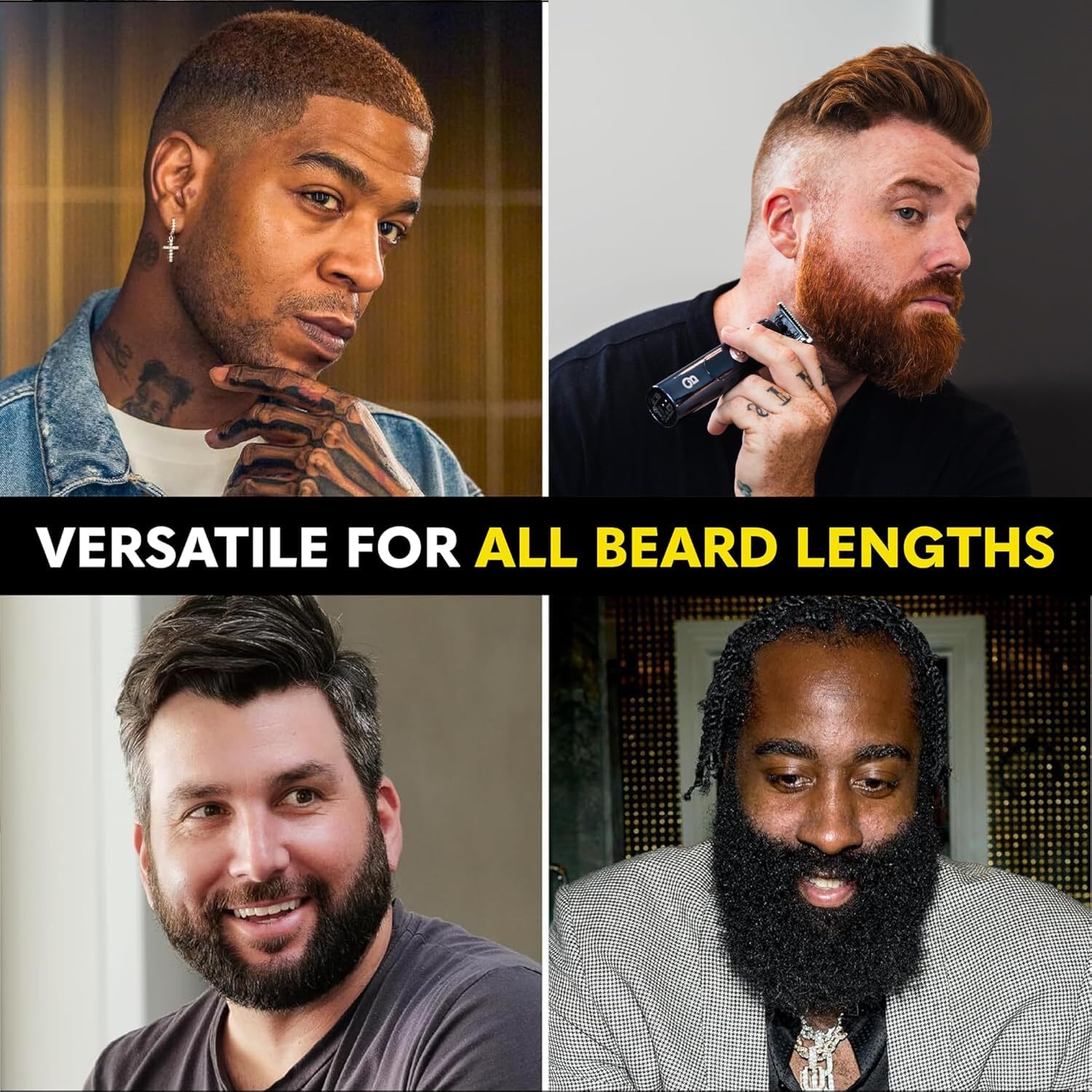 The Beard Club LT: uso húmedo o seco para mayor versatilidad.
