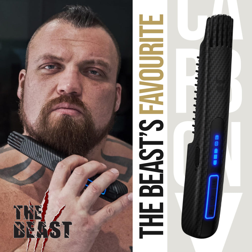 The Beard Struggle Carbon X: todo-en-uno para estilizado profesional en casa.