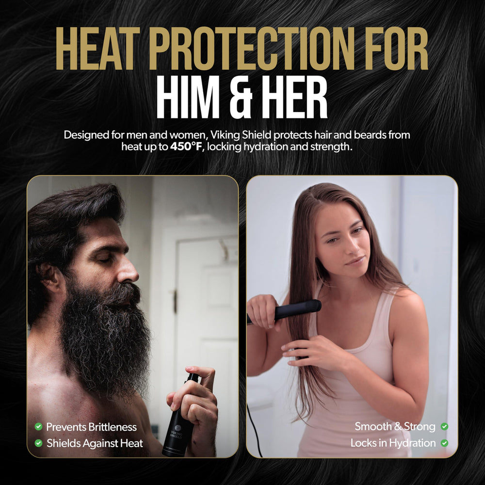 The Beard Struggle Viking Shield Spray, rociado suave sobre barba
