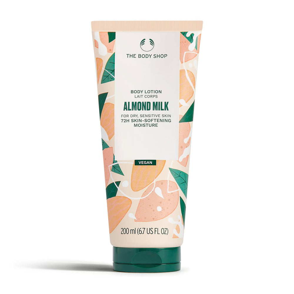 The Body Shop Almond Milk y Honey: textura sedosa para piel seca.