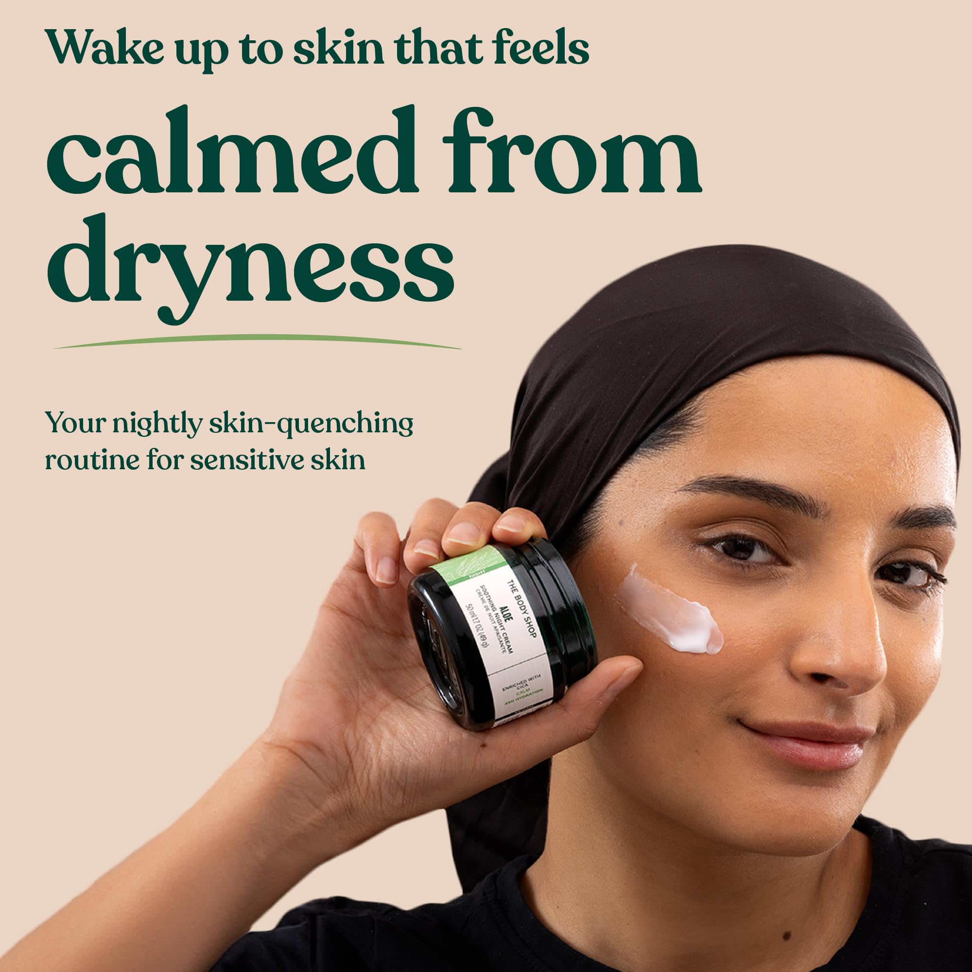 The Body Shop aloe vera cica, origen natural, calmante para la piel.