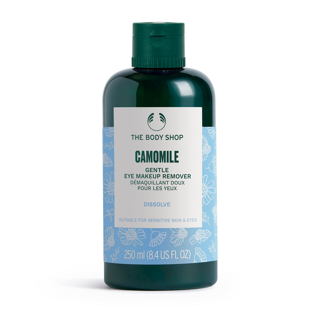 The Body Shop desmaquillante suave de ojos con manzanilla calma piel sensible