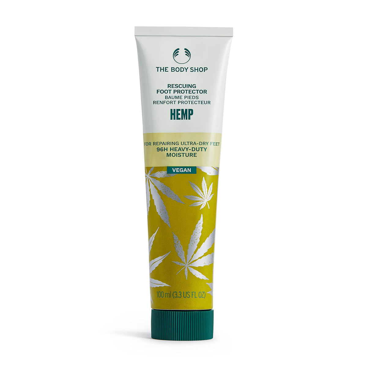 The Body Shop Hemp Foot Protector: textura lujosa para pies suaves