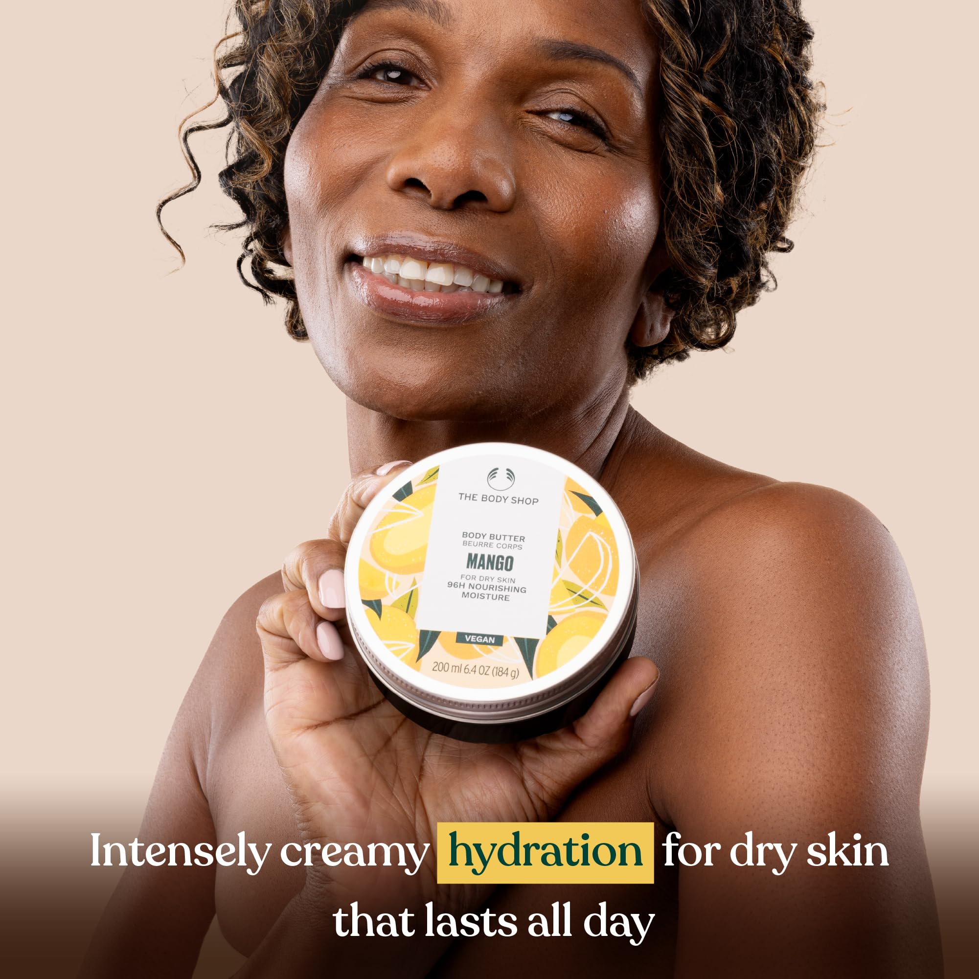 Ideal for normal skin in daily care with Mango Body Butter.