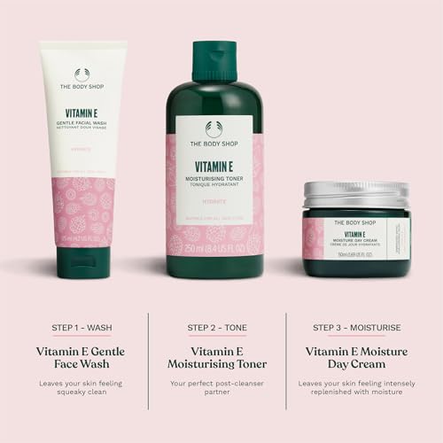 The Body Shop Vitamina E crema en gel envase 50 ml, compacto y práctico.