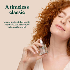 The Body Shop White Musk: envase reciclable de vidrio, compromiso con el planeta.