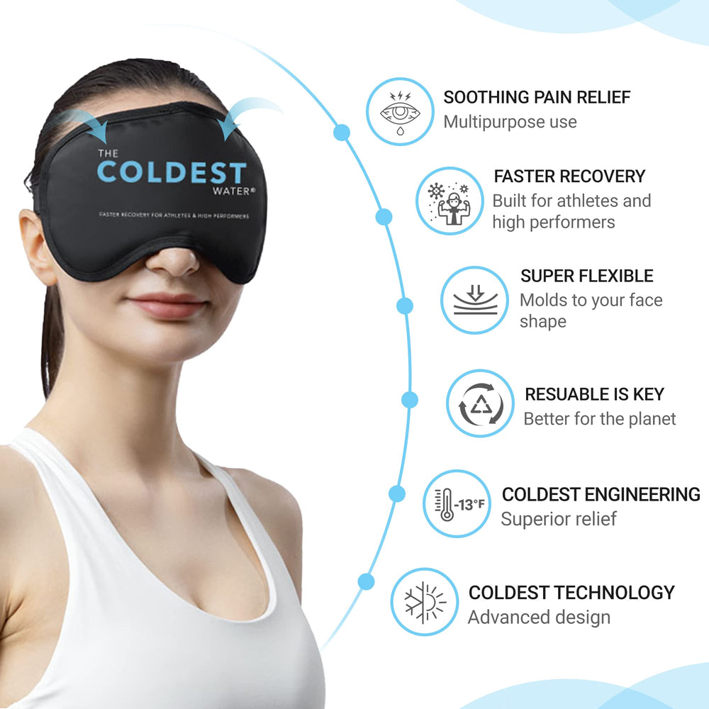The Coldest Water diseño flexible que se adapta al contorno facial