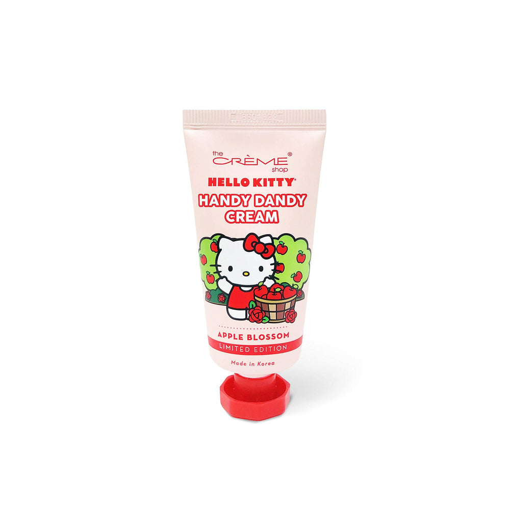 Hello Kitty de The Crème Shop crema portátil Apple Blossom, ideal para retoques rápidos
