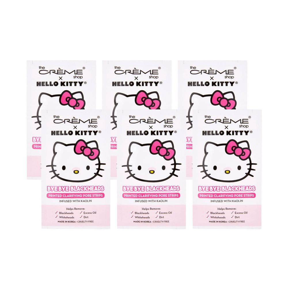 The Crème Shop Hello Kitty: tiras nasales para eliminar puntos negros