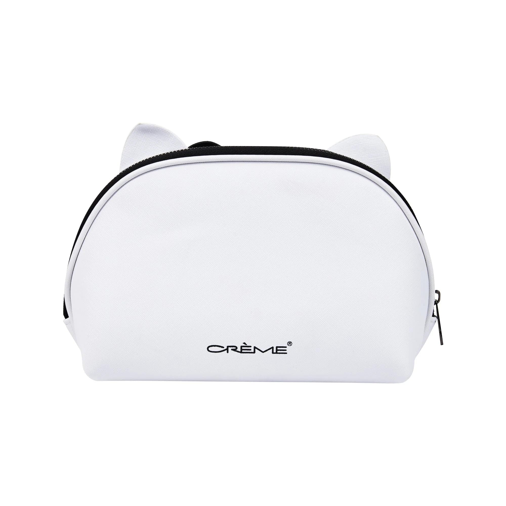 The Crème Shop Hello Kitty Pouch Y2K, cuero sintético duradero y fácil de limpiar.