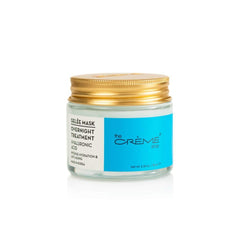 The Crème Shop mascarilla-gel-nocturna con ácido hialurónico para hidratación profunda.