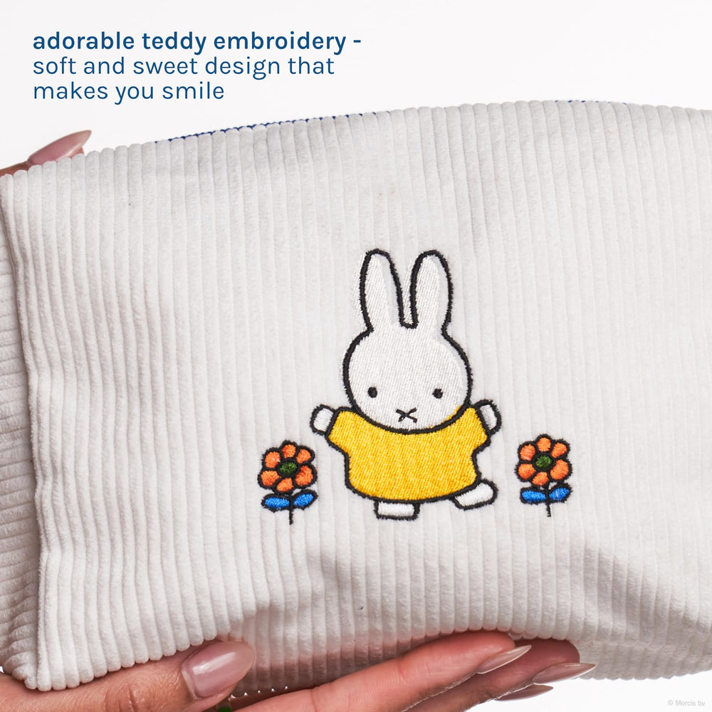 The Crème Shop x Miffy bolsa espaciosa para viaje y uso diario