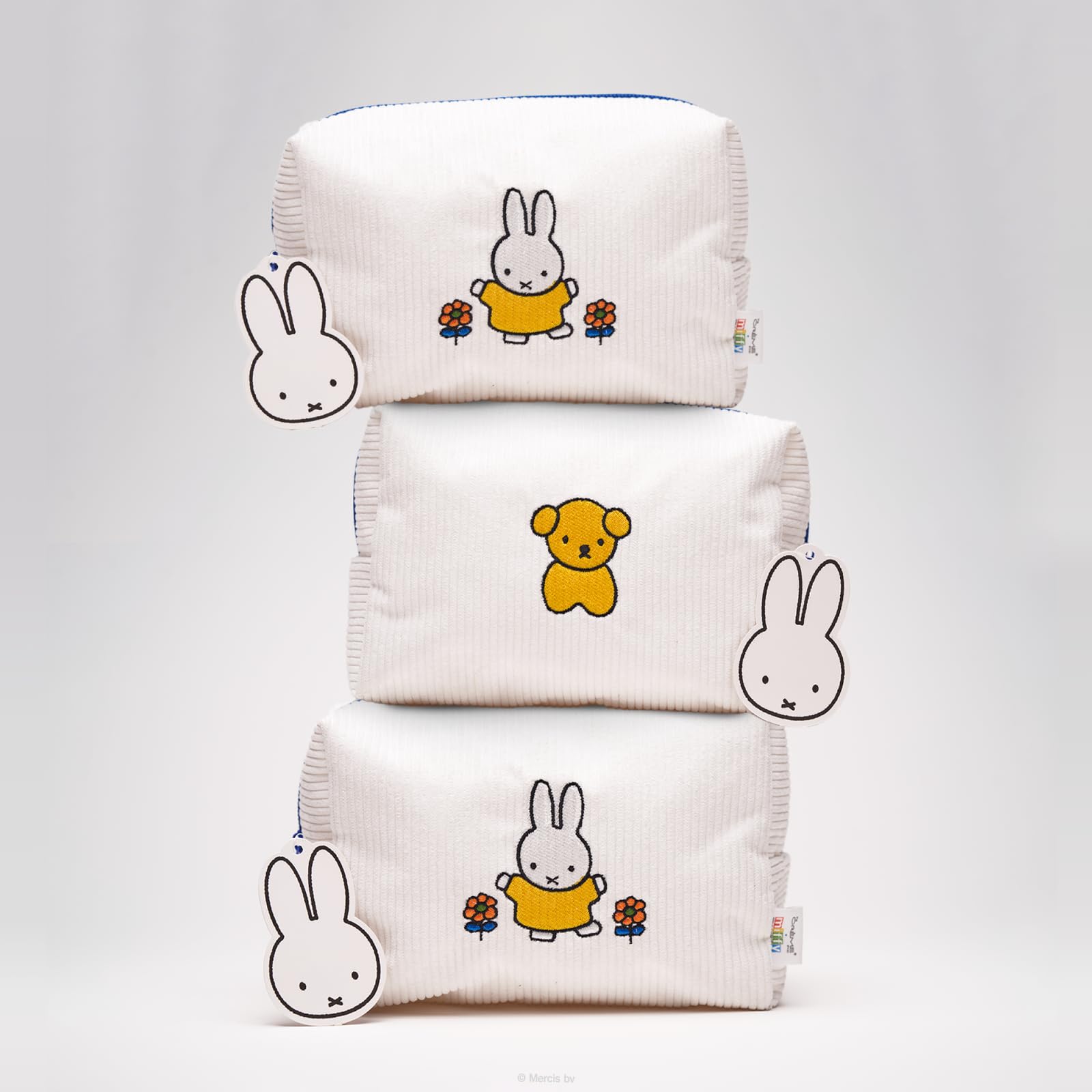 The Crème Shop x Miffy textura de corduroy suave y duradera