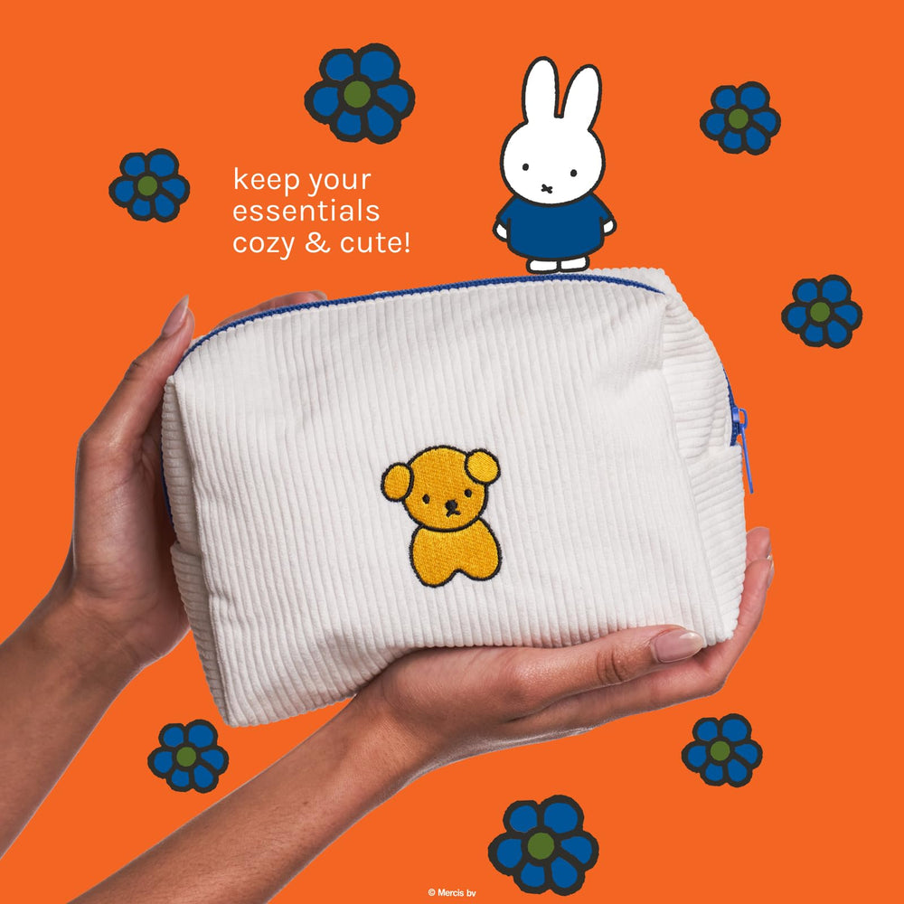 The Crème Shop x Miffy reverso con diseño de Miffy para organización