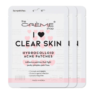 The Crème Shop parche acne corazon para uso diario.