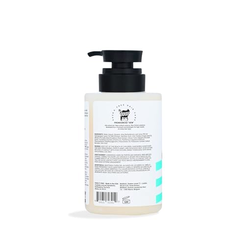 Aplicación sobre cabello mojado para inicio del peinado