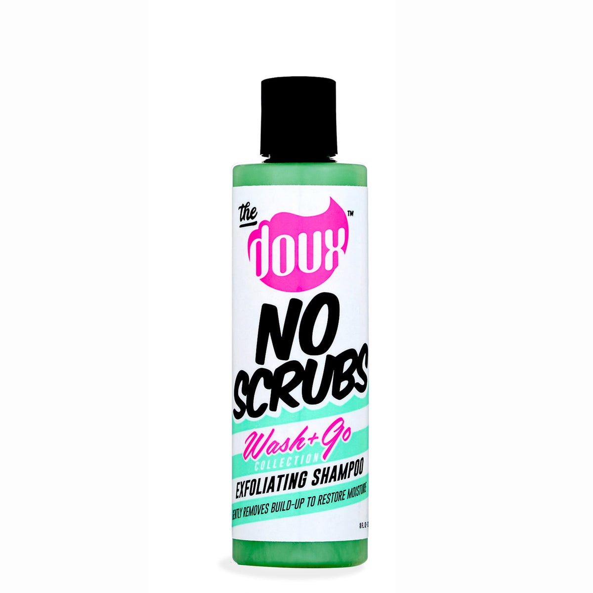The Doux Champú Aclarante Exfoliante: bote para limpieza suave del cuero cabelludo.