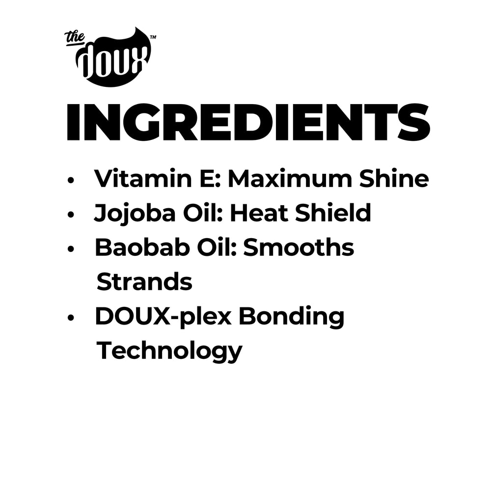 The Doux Drops Bonding Polish Spray aporta brillo sedoso sin residuos visibles